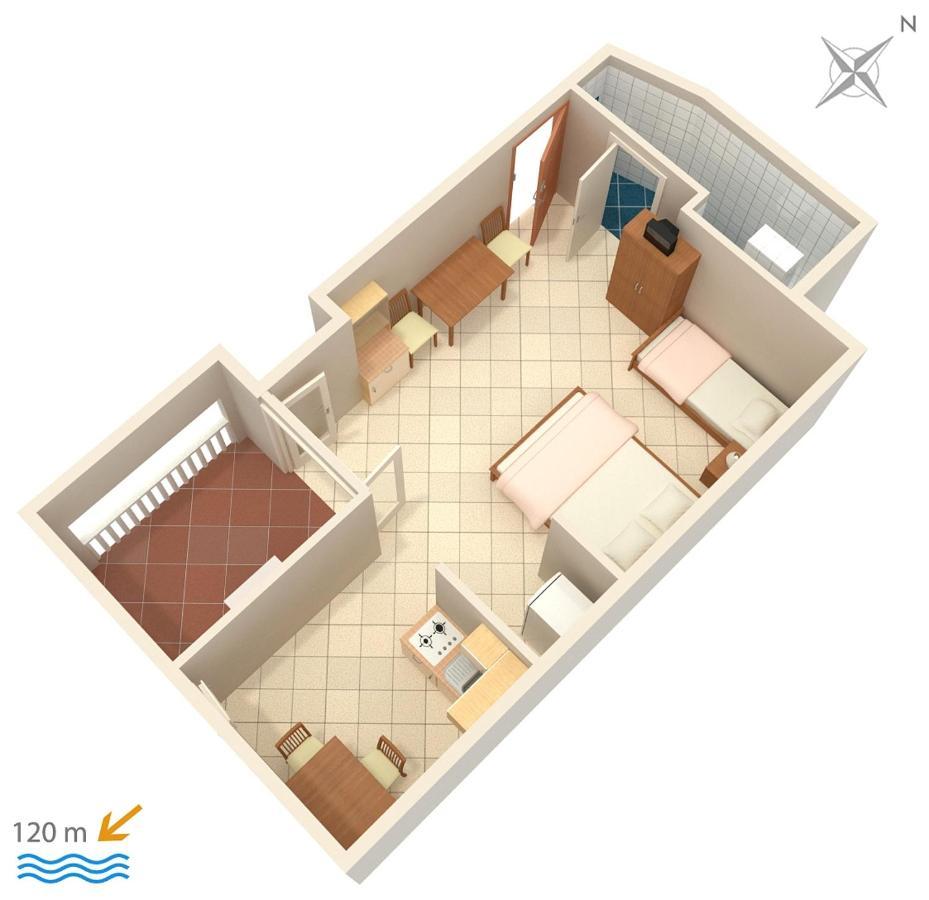 Apartments By The Sea Suha Punta, Rab - 5050 Kampor エクステリア 写真