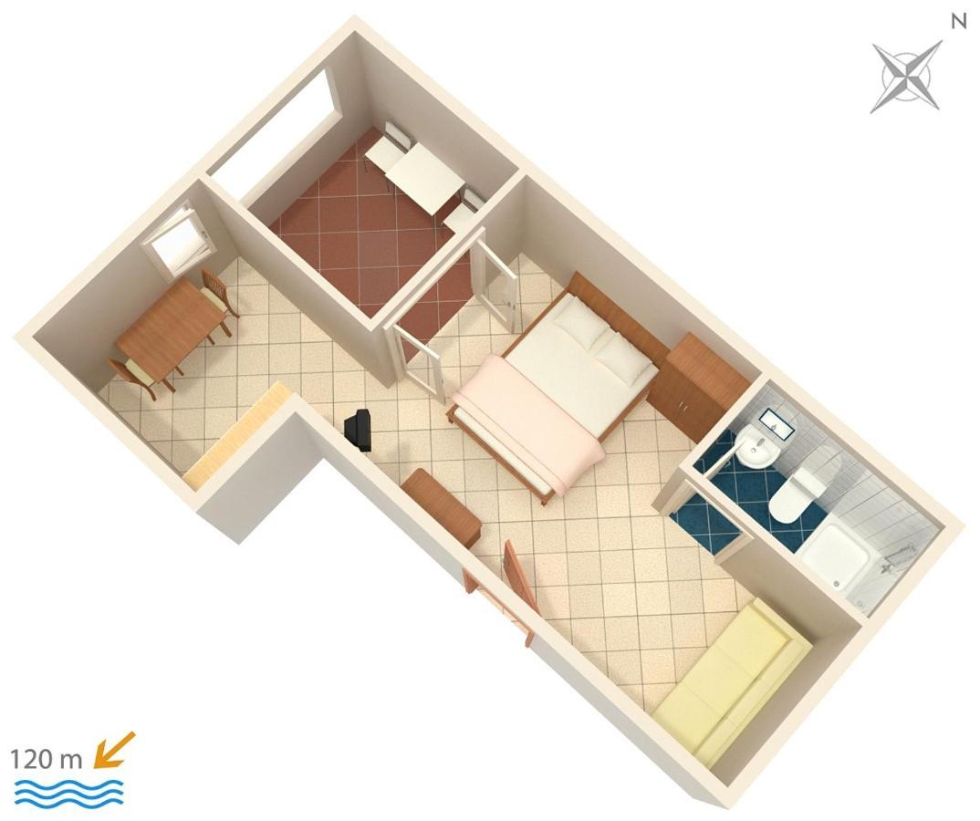 Apartments By The Sea Suha Punta, Rab - 5050 Kampor エクステリア 写真